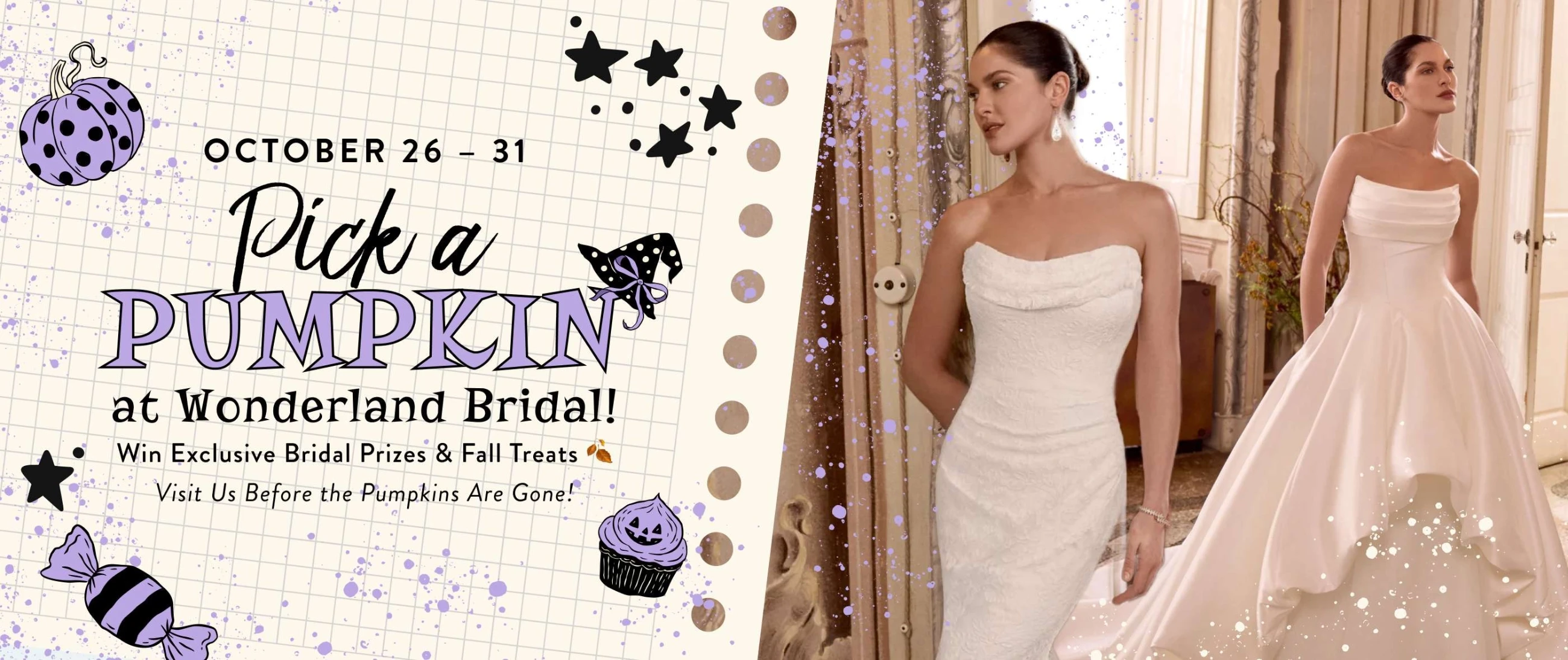 Pick a Pumpkin at Wonderland Bridal